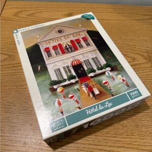 Janet Hill Studio 'Hotel du Lac' 1000 Piece Puzzle